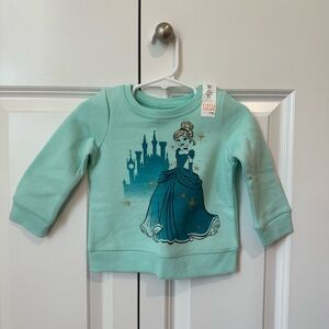 Disney Cinderella Mint Green Kids Sweatshirt
